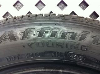 One Firestone Affinity Touring 205 55 16 205 55R16