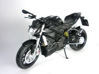 12 Ducati Streetfighter Motorcycle Model Black Mint