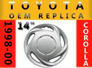 Toyota Corolla 14 New Wheel Cover Hubcap 1pc Single 1998 1999 2000