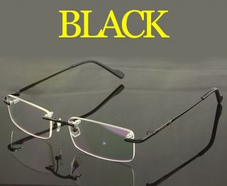 Rimless Mens Glasses Eyewear Optical RX Able Eyeglasses Frame 1081 5