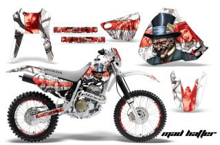 Kit includes graphics for Fuel Tank(2), Fenders(front/rear ), Air Box