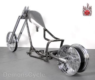 Rolling Chassis Frame 250 Rims Fit Harley Softail Motor