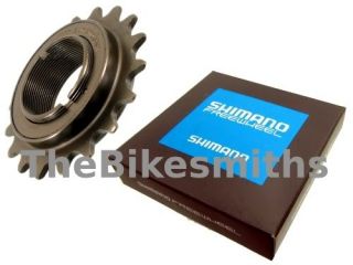 Renowned and reliable Shimano quality single speed freewheel, built to