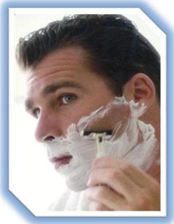 Opens up your pores and allows the razor for a close comfortable shave
