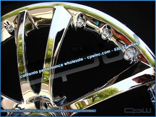 Senta II 20x8 5 Fits Jaguar XF XFR Chrome Plated Wheels Rims