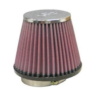 Custom Air Filter 5 3 16 Dia Round Tapered Red Cotton Gauze