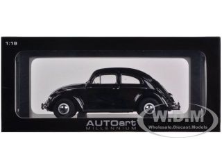 1955 Volkswagen Beetle Kafer Limousine Black 1 18 by Autoart 79776