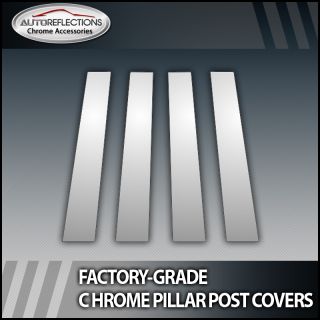 09 12 Dodge CEW Cab 4pc Chrome Pillar Post Covers