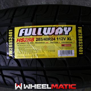 New 285 40R24 Fullway HS288 Tire 285 40 24 2854024