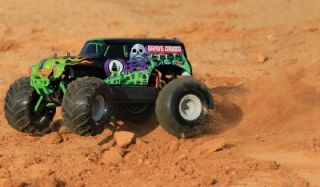 Traxxas TRA7202A 1 16 Grave Digger 2WD Monster Truck RTR
