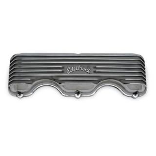 Classic Cast Aluminum Valve Covers 4140 Chevy W Block 348 409 Polished