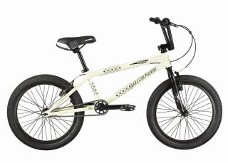 New 20 BMX Bicycle Bike 3 Piece Alloy Crank 25T Chain White