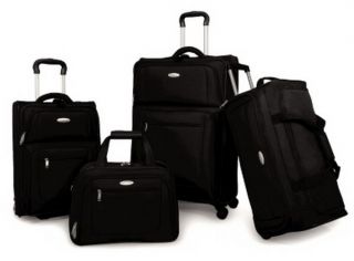New Black 29 Samsonite Suitcase Luggage Spinner Wheels