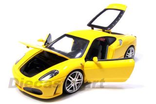 Hotwheels 1 18 Ferrari F430 430 Coupe Show Case Yellow