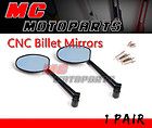 Black CNC Dynamic Style Mirrors SPEED TRIPLE 1050 STREET TRIPLE 675 R