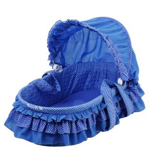 Dream on Me 2 in 1 Bassinet to Cradle in Blue 440 B