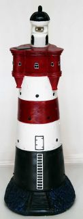 Leuchtturm Roter Sand 60 cm LED Solar B Ware #1