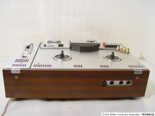 Vintage TELEFUNKEN Magnetophon 250 Tonbandgerät sehr sauber mit