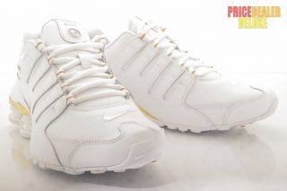 Nike Shox Nz Eu white/gold 11 Schuh Neu