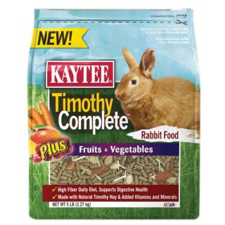 KAYTEE Timothy Complete™ Plus Fruits & Vegetables Rabbit Food   Sale   Small Pet