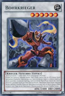 BOHRKRIEGER * DP10 DE018 * Rare , ATK/2400, yu gi oh