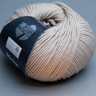 Lana Grossa Merino superfein Cool Wool 526 beige 50g Wolle