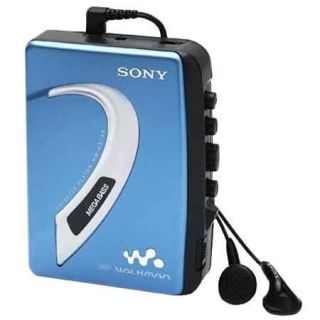 Sony WM EX 194 L blau, Kassetten Walkman