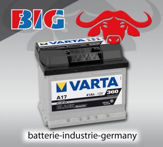 VARTA Black Dynamic Autobatterie A17 12V / 41Ah *NEU*