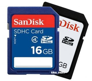 16GB SanDisk Class 4 SDHC SD Speicherkarte HC Card Karte 0619659055646
