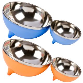 Wetnoz Metro Scoop n' Serve Stainless Steel Dog Bowls   Dog   Boutique