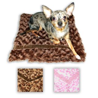Hip Doggie Super Soft Mink Fur Trundle Dog Blankets