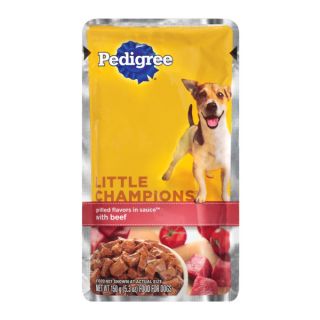 PEDIGREE LITTLE CHAMPIONS GRILLED FLAVORS IN SAUCE™ with Beef Food for Dogs   Food   Dog