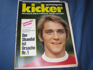 Kicker 26.03.1973 26/73 Jupp Kapellmann
