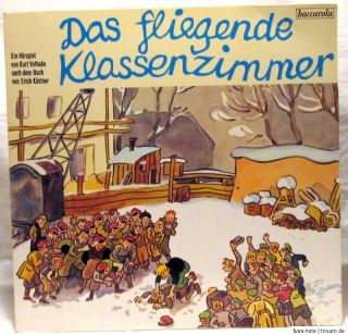 LP (s)   DAS FLIEGENDE KLASSENZIMMER   Hörspiel   Erich Kästner