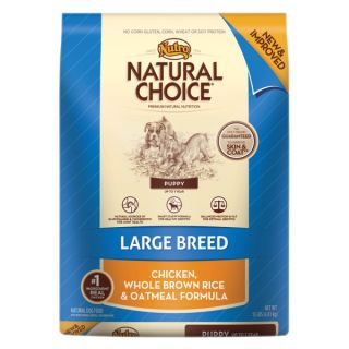 Nutro Natural Choice Large Breed Chicken, Whole Brown Rice & Oatmeal Formula Puppy Food   Sale   Dog
