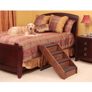 Pet Stairs for Bed  Solvit Extra Large PupSTEP Wood Stairs