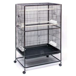 Prevue Pet Wrought Iron Flight Cage w/ Stand  Black