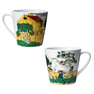 Pippi Langschtrumpf Tasse, Pippi zieht ein, 25 cl, Rörstrand