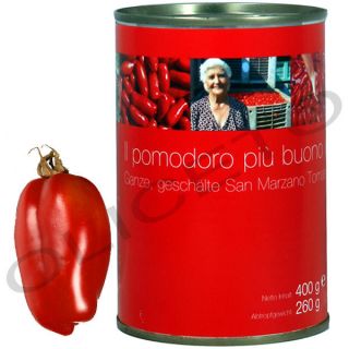 San Marzano Dosentomaten 400/260 g (7,50 €/kg) Il pomodoro più