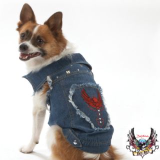 Bret Michaels Pets Rock™ Jean Dog Vest