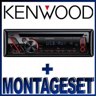 Kenwood KDC U30R CD/USB BMW 3er E46 Bj. 98 07 SET 3