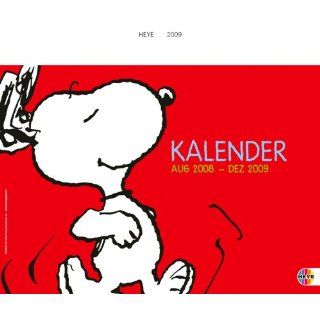 Snoopy Schülerwandkalender 2008/2009 Charles M. Schulz