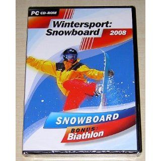 Wintersport Snowboard 2008 + Bonus Biathlon (PC CD ROM) 