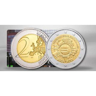 2012  10 Jahre Euro Bargeld 2002   2012  Prägestätte A   st