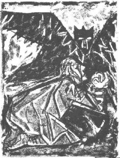 Otto Dix   Gethsemane   Original Lithographie