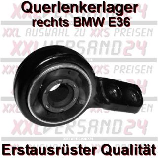 Querlenkerlager + Halter für Querlenker rechts BMW E36