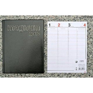 Rido Tischkalender Merker PP schwarz Kalendarium 2013 