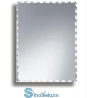 Wandspiegel 600x450 mm Badezimmer Spiegel Badspiegel Kristallspiegel