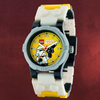 Star Wars Stormtrooper Kinder Armbanduhr von LEGO, Kunststoff