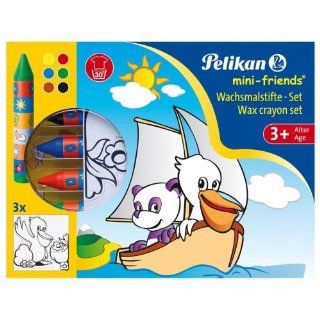 Pelikan 723130   mini friends Wachsmaler Set Spielzeug